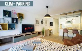Studio Terrasse & Parking Gratuit En Residence